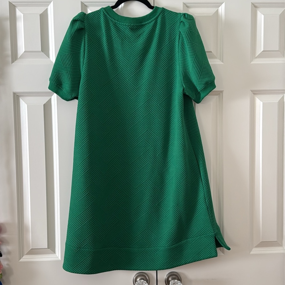 JODIFL Green Textured Dress - Picture 2 of 2